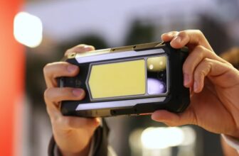 Keep related and illuminated with this large outdoorsy smartphone