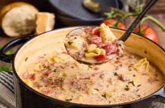 Sausage Tortellini Soup – The Keep At Dwelling Chef