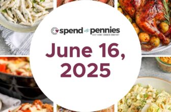 Weekly Meal Plan June 16, 2025
